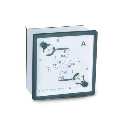 AC ampermetar s dvostrukim CT pogonom